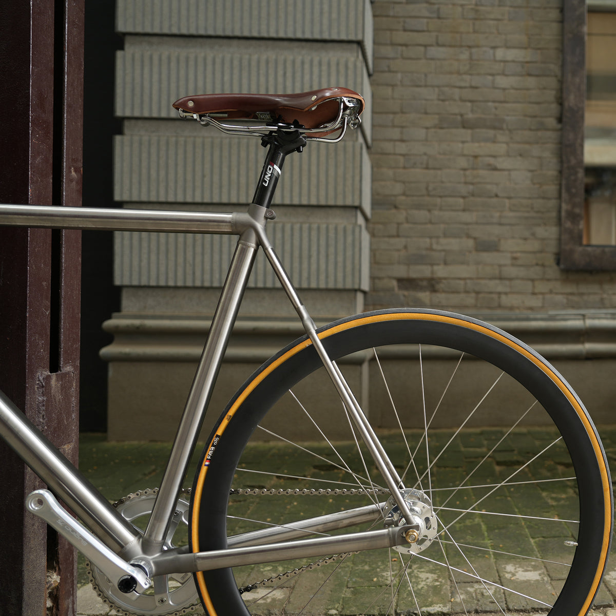 Titanium Fixed Gear Bike