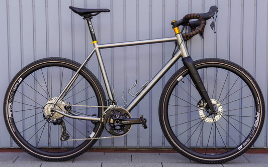 Minimalist Titanium Gravel Build: Understated, Refined, Ready to Ride