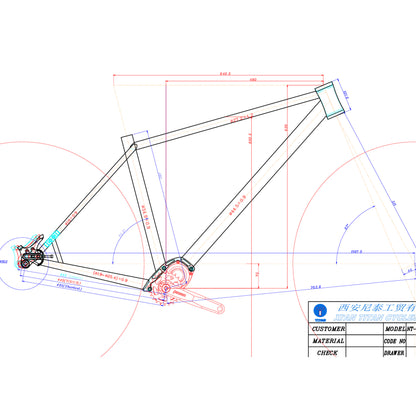 Pinion Titanium MTB Frame MT2512-4