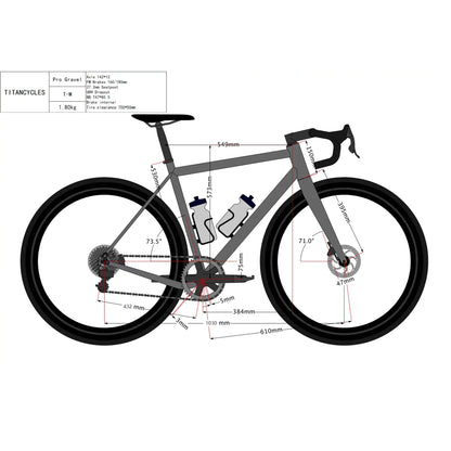 Titanium Gravel Bike Frame GV2603-15