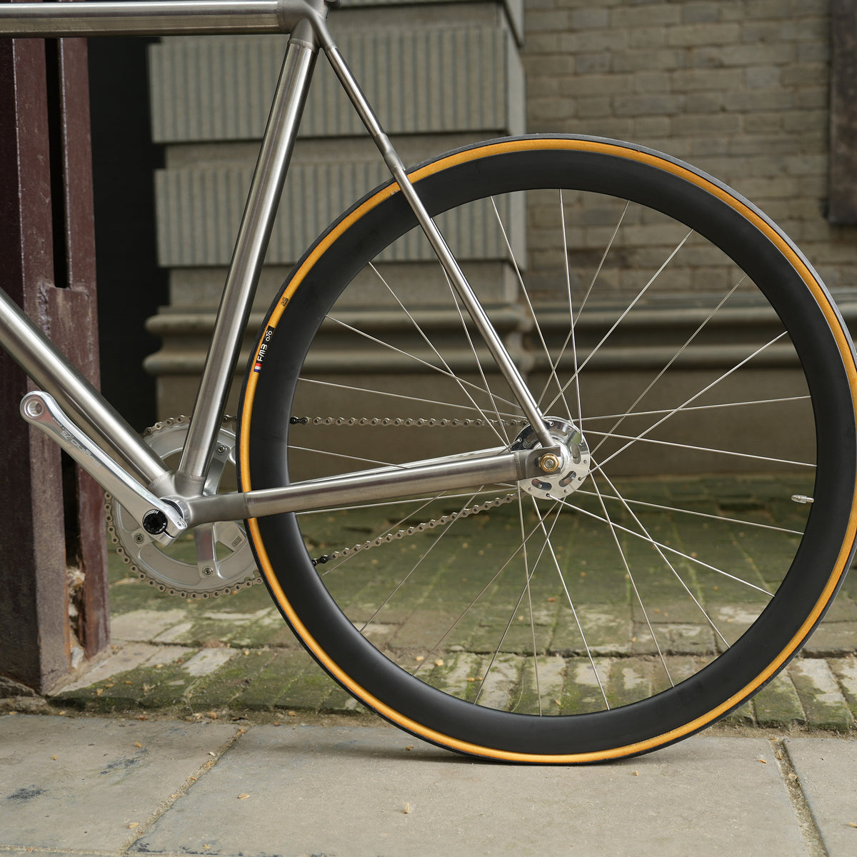 Titanium Fixed Gear Bike