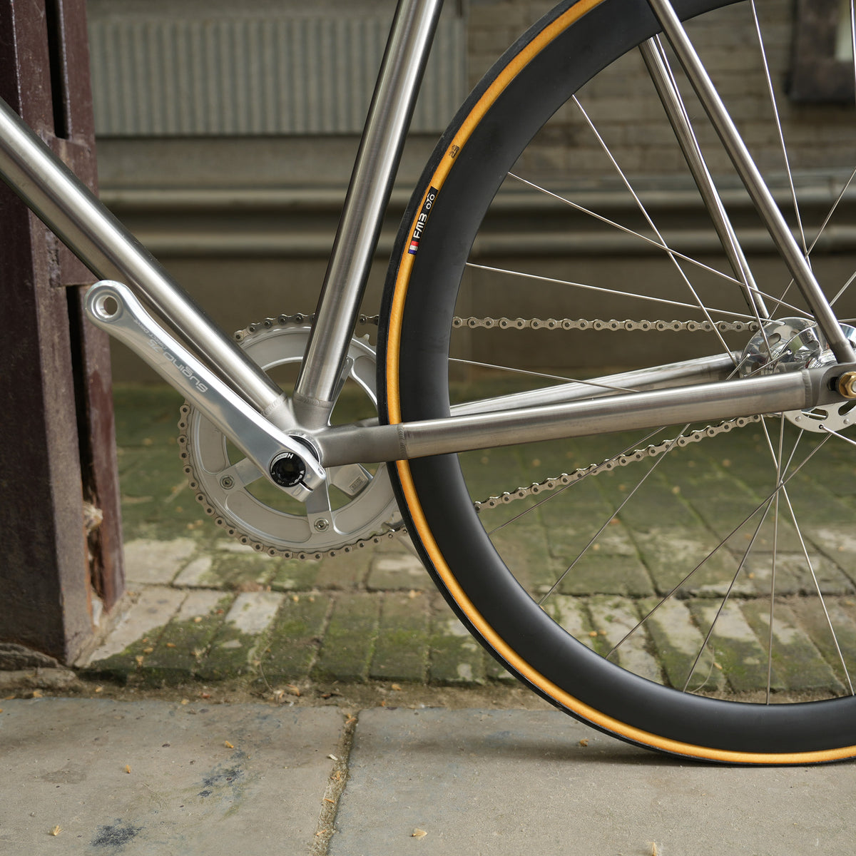 Titanium Fixed Gear Bike