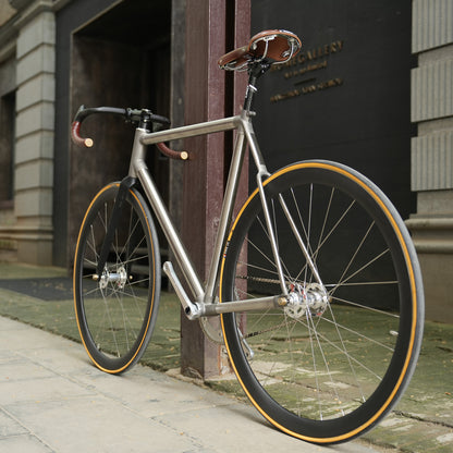 Titanium Fixed Gear Bike