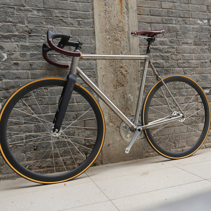 Titanium Fixed Gear Bike