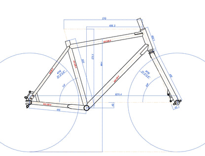 Titanium Mountain Bike Frameset