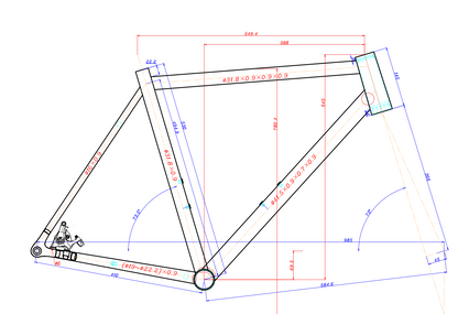 Titanium Road Bike Frame RD2603-14